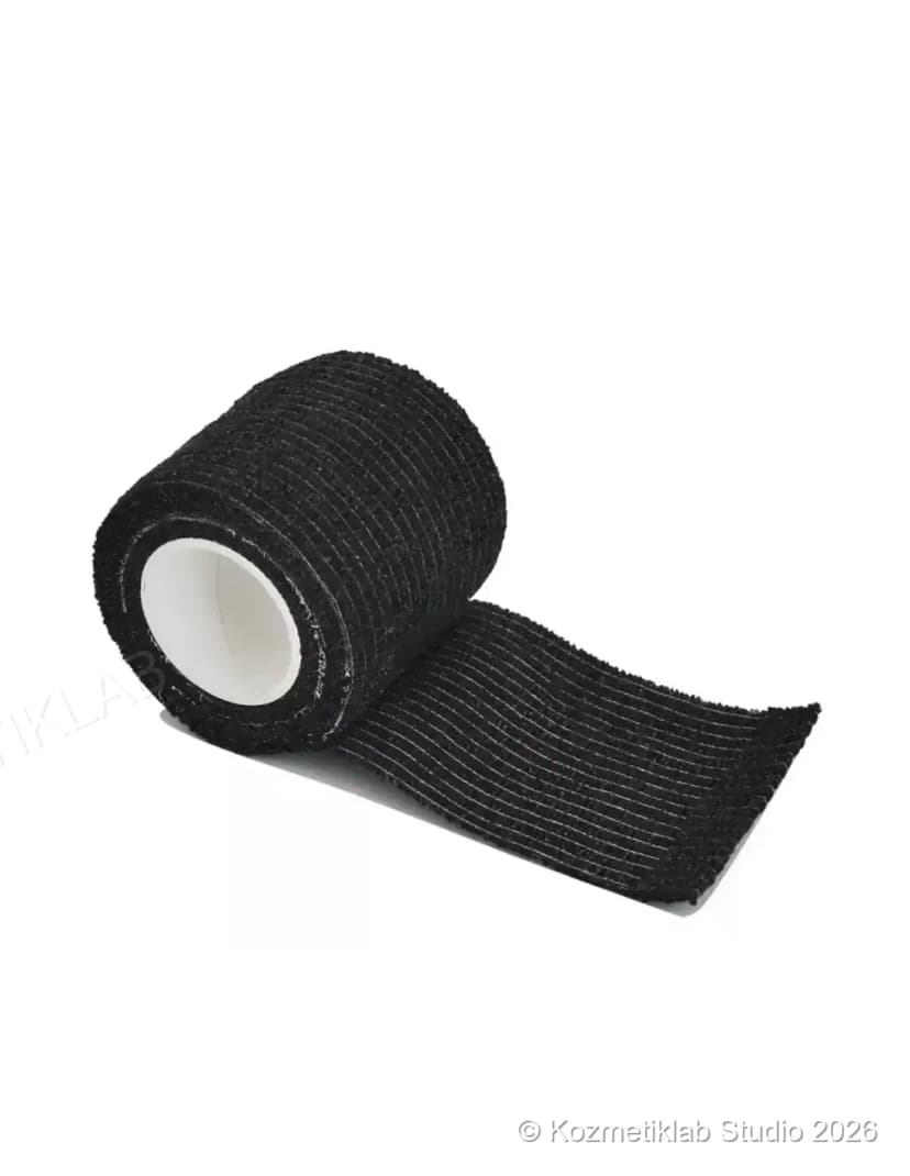 Dövme Makinesi İçin Grip Sargısı Siyah