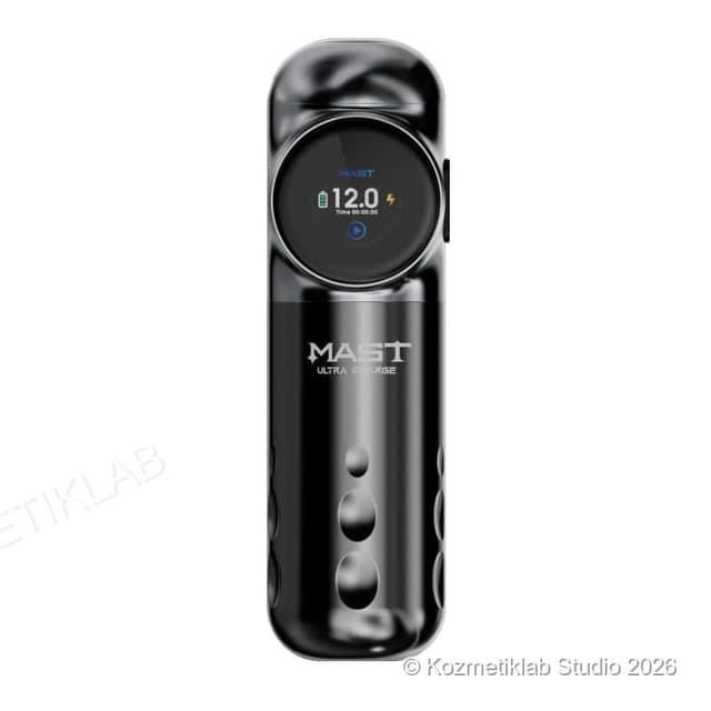 Mast Archer S Kablosuz Dövme Makinesi (4.2 mm Stroke, Ultra Hızlı Şarj, OLED Ekran)