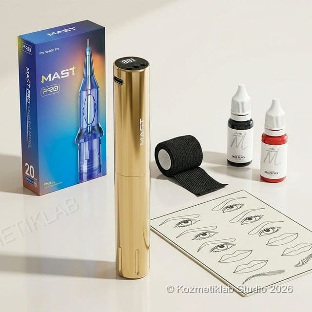 Mast Tour Y22 Profesyonel Kalıcı Makyaj Cihazı Seti