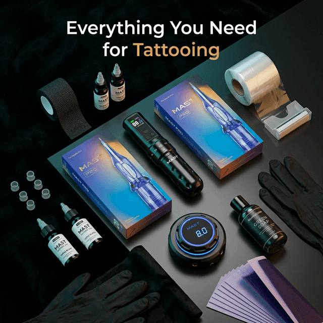 Dövme Malzemeleri Tam Liste: Başlangıçtan Profesyonelliğe İhtiyacınız Olan Her Şey (2026)