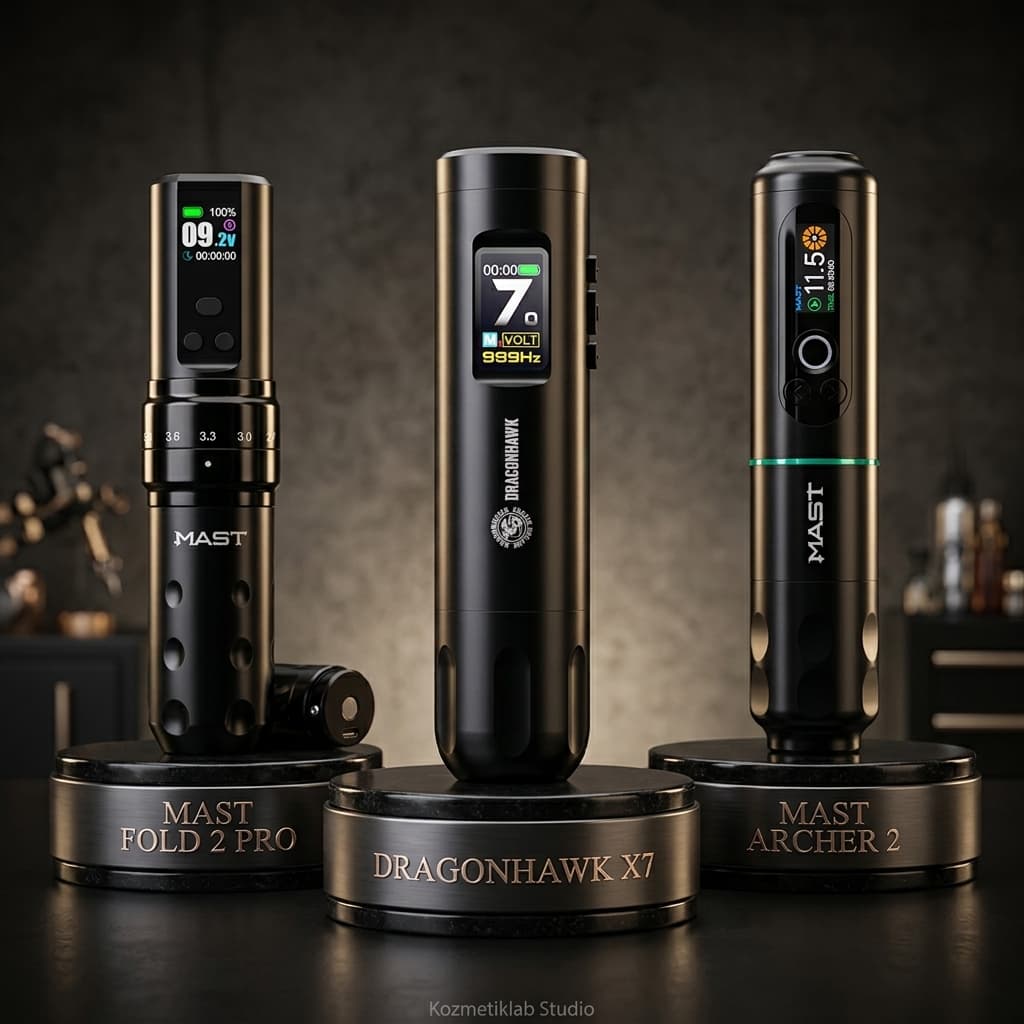 2026'nın En İyi Kablosuz Dövme Makineleri (Uzman Karşılaştırması)