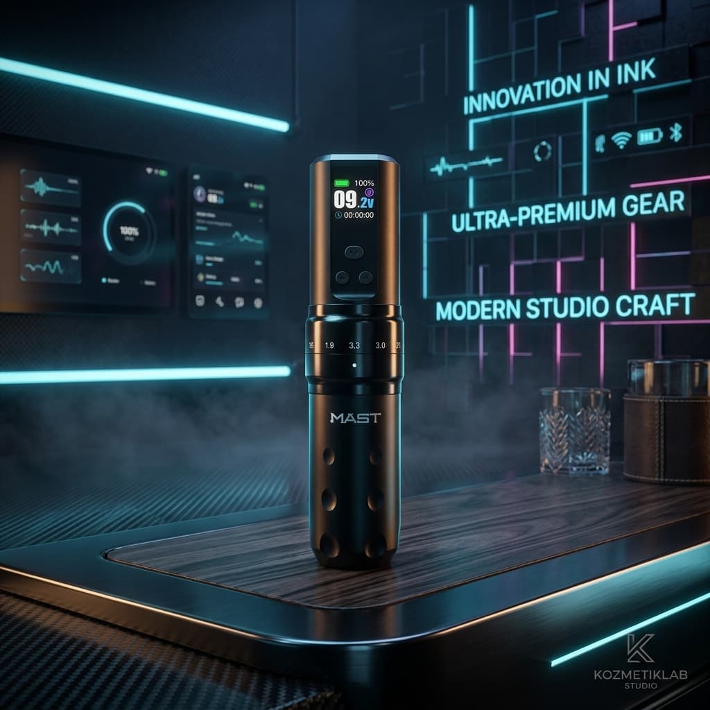 Mast Fold 2 Pro Dövme Makinesi İncelemesi: Tek Batarya Mı Çift Batarya Mı?